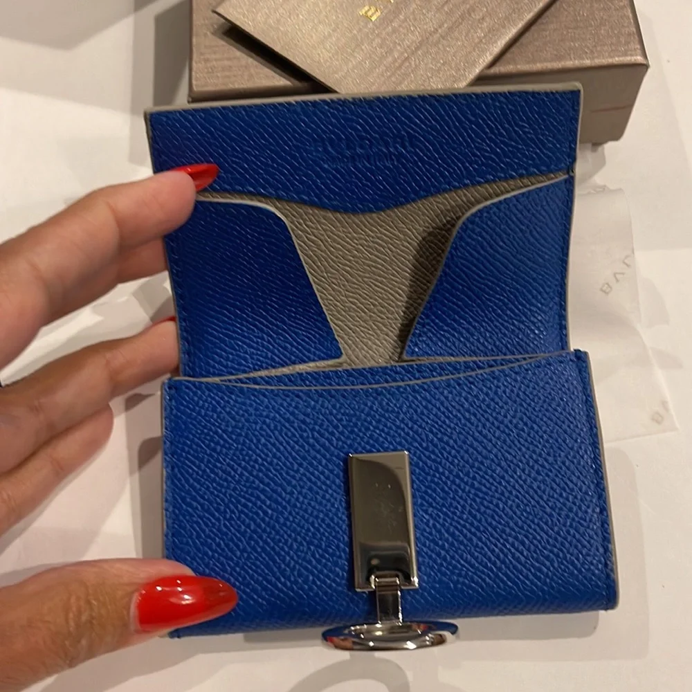 Bulgari Card Wallet w/ Certification, really unique and sophisticated